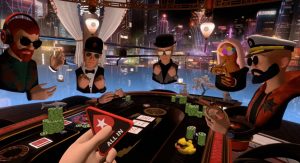 wirtual reality poker game